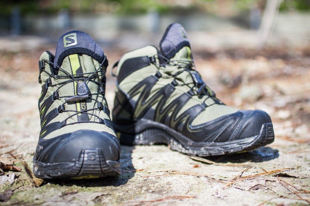 Soloman Boots Before Trip